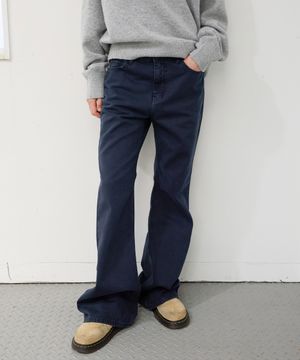 Relaxed Boots Cut Denim - Stone Navy