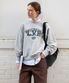 L.V.R Overlay Sweatshirt - Melange Grey