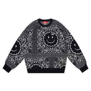스마일 페이즐리 풀오버 스웨터_IB53KC512