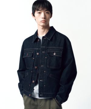 TYPE-2 트러커 자켓 RINSED