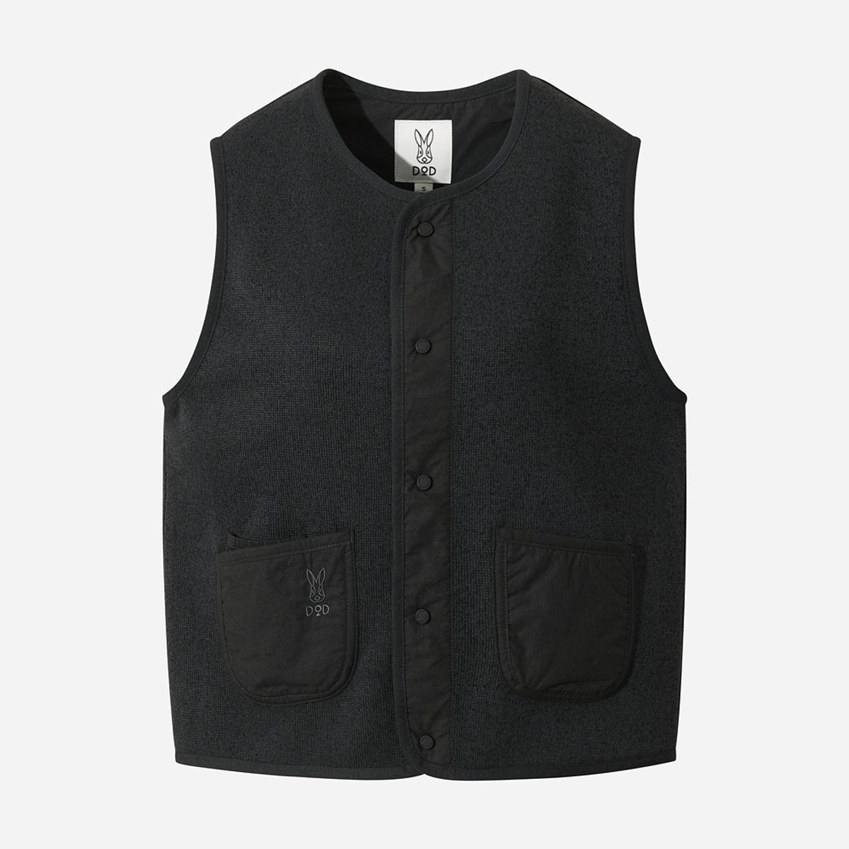 디오디(DOD) 템프니트 베스트 여자(BLACK)