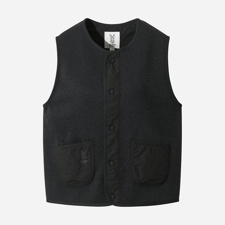 템프니트 베스트 여자(BLACK)