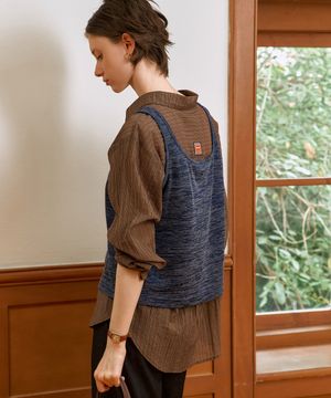 잔줄어텀남방/셔츠 (PBE08F-WNBW003)