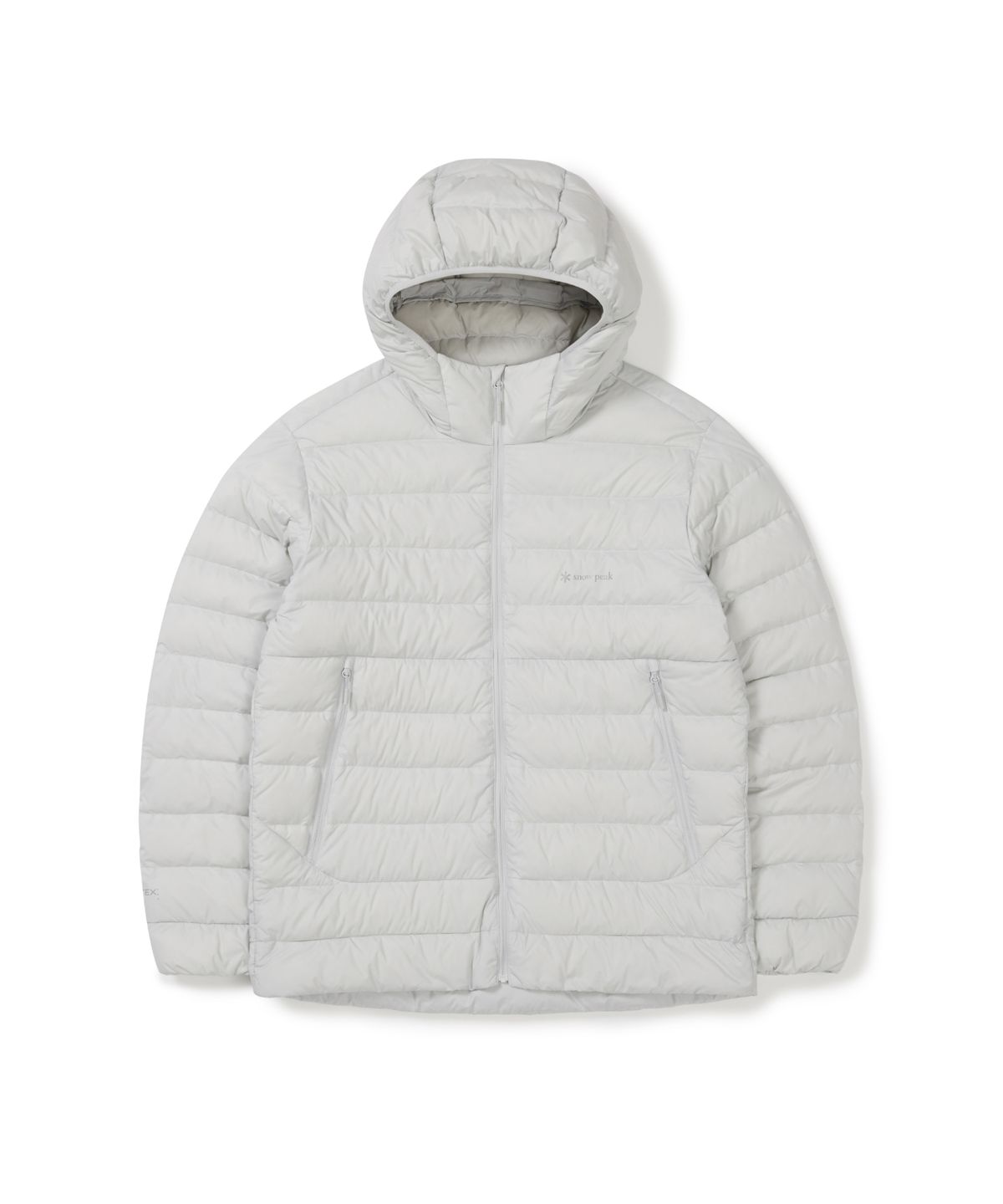 스노우피크 어패럴(SNOWPEAK APPAREL) 에어노바 퍼텍스 경량 다운 자켓 (S25WMPDJ12) Light Gray