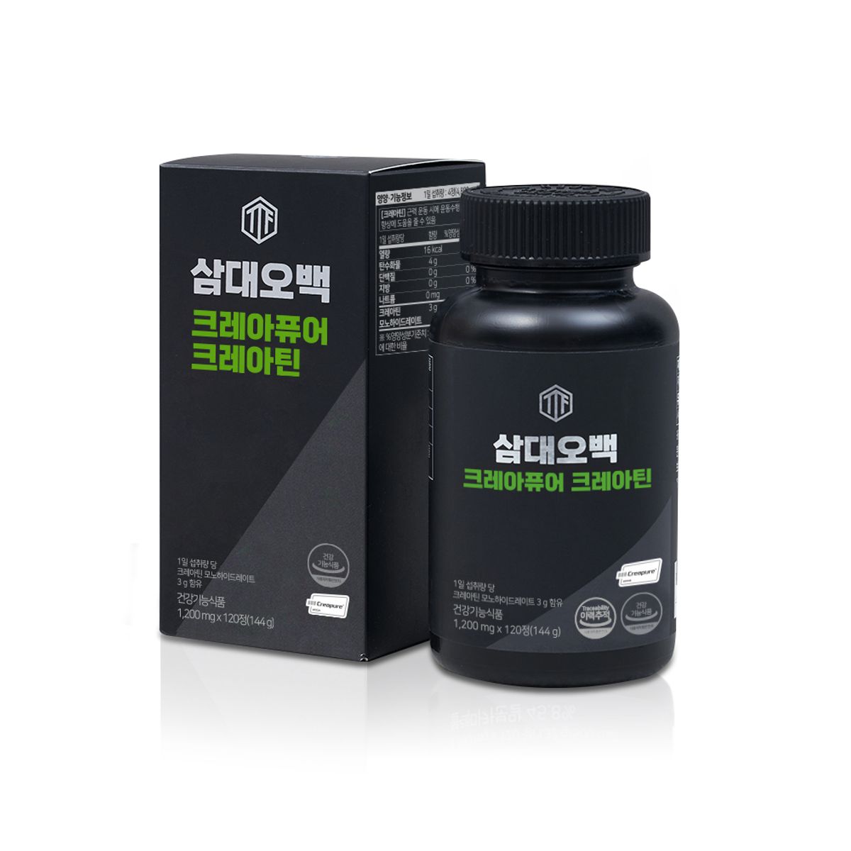 삼대오백(SAMDAE500) 크레아퓨어 크레아틴 모노 하이드레이트 120정