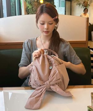 리보니 매듭 토트백_35141TT