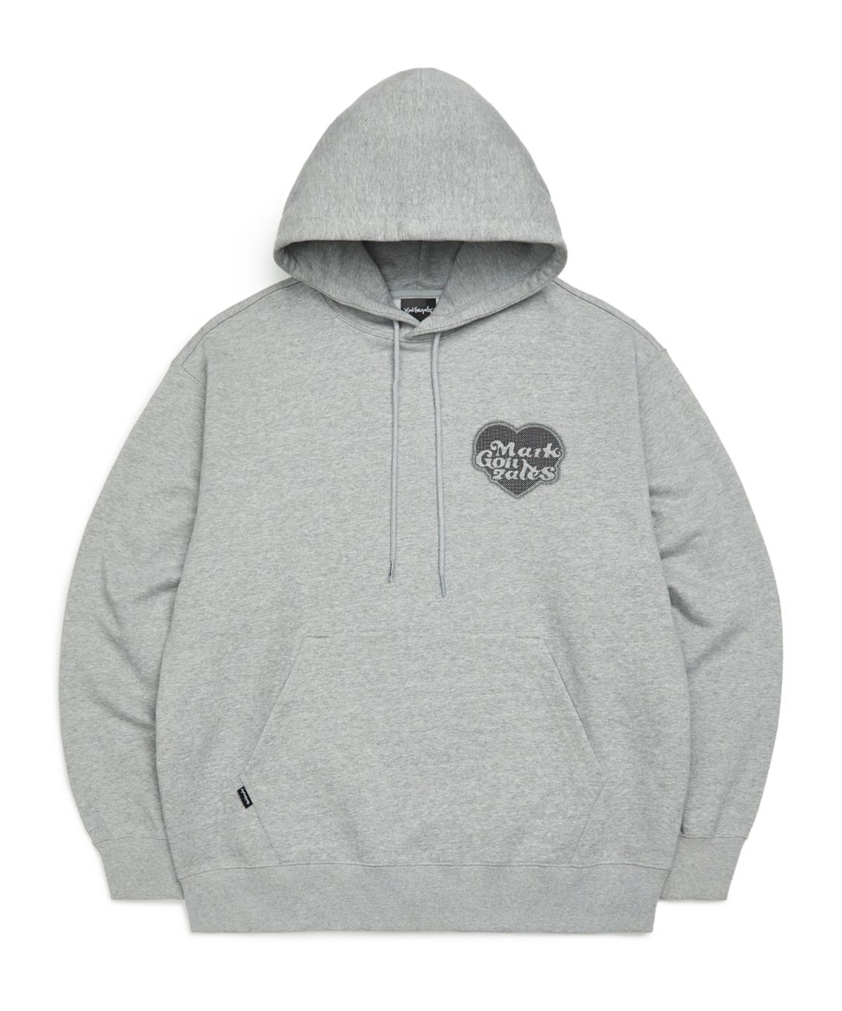 마크곤잘레스(MARK GONZALES) 하트컬렉션 주사위 그래픽 스웨트 후디 - M/GREY