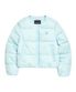 우먼즈 클러브 올프린트 경량 다운 자켓 - MINT