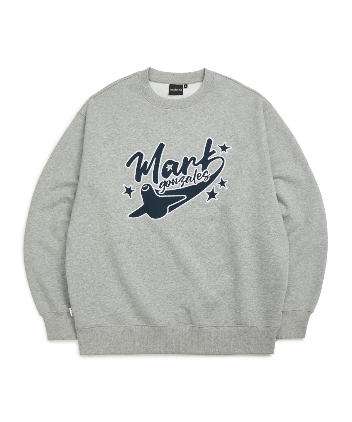 마크곤잘레스(MARK GONZALES) 플라잉 엔젤 그래픽 스웨트셔츠 - M/GREY
