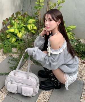 루나 별 스터드 볼링 숄더백_35122SH