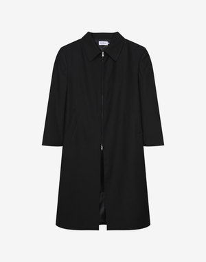 다미엥 집업 트렌치 코트 [블랙]