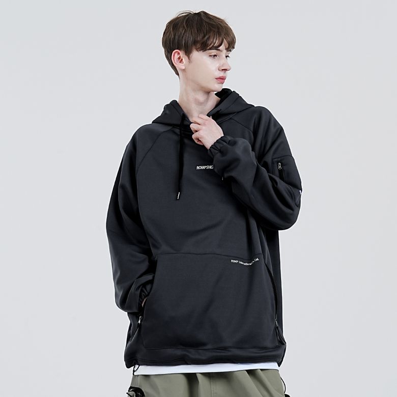 TS SNOW HOODIE (BLACK)