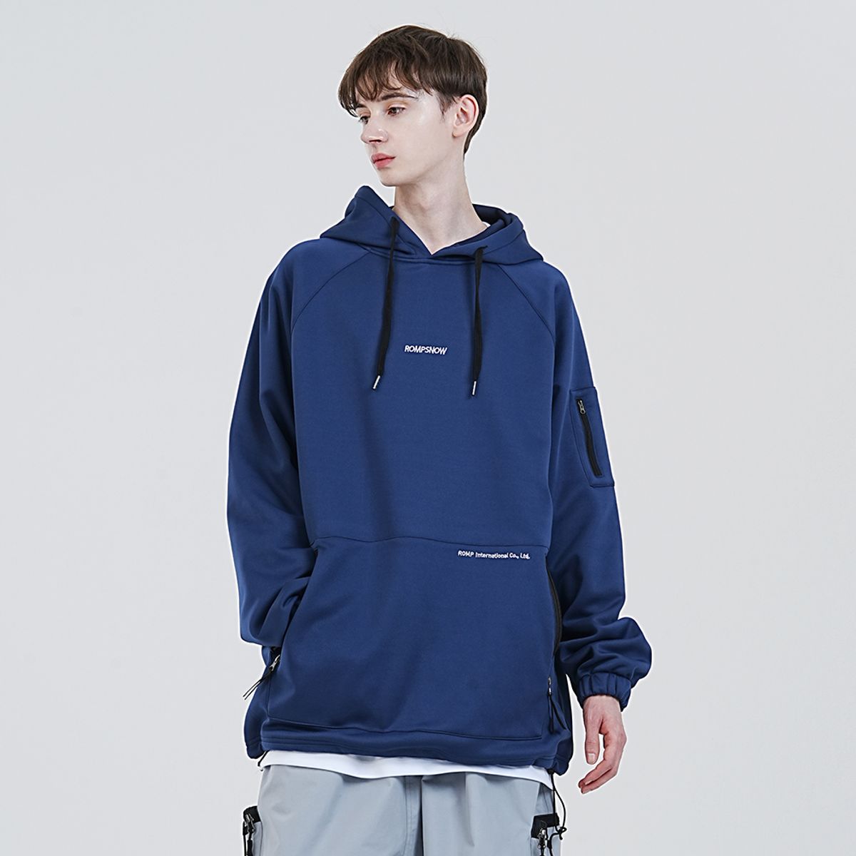롬프(ROMP) TS SNOW HOODIE (NAVY)