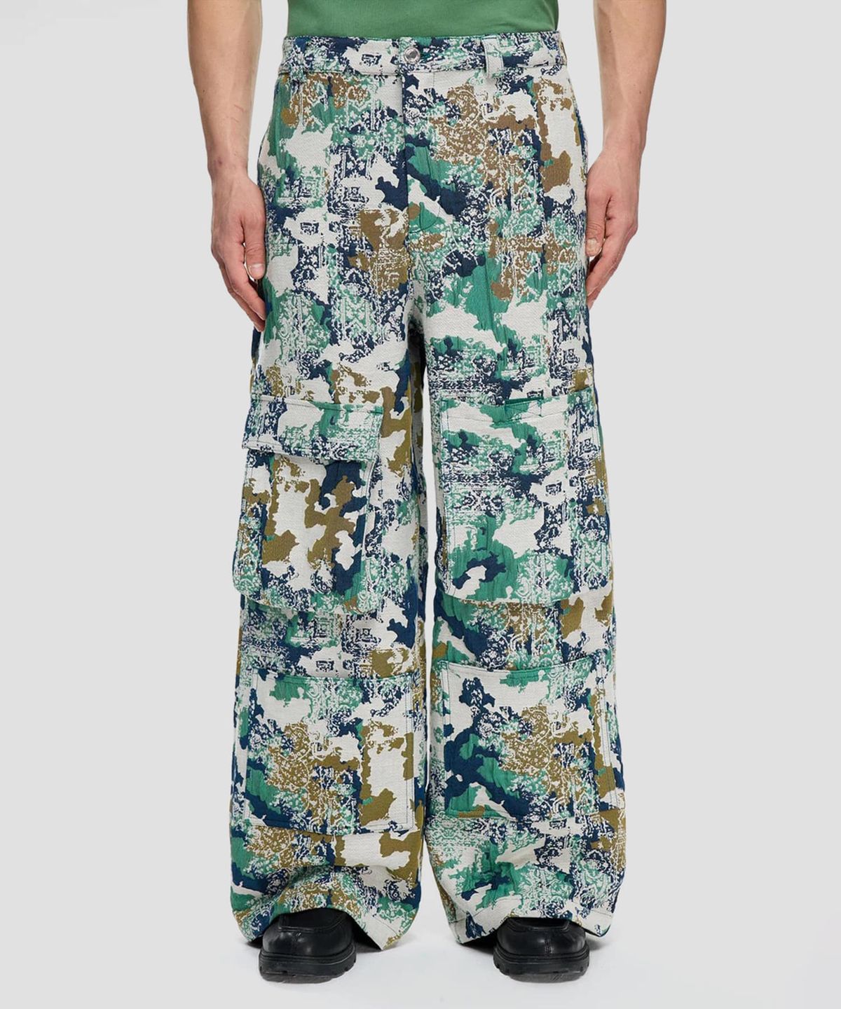 레 벤자민(LES BENJAMINS) (M) 유틸리티 팬츠 006 카모 카페트 UTILITY PANT 006 CAMO CARPET