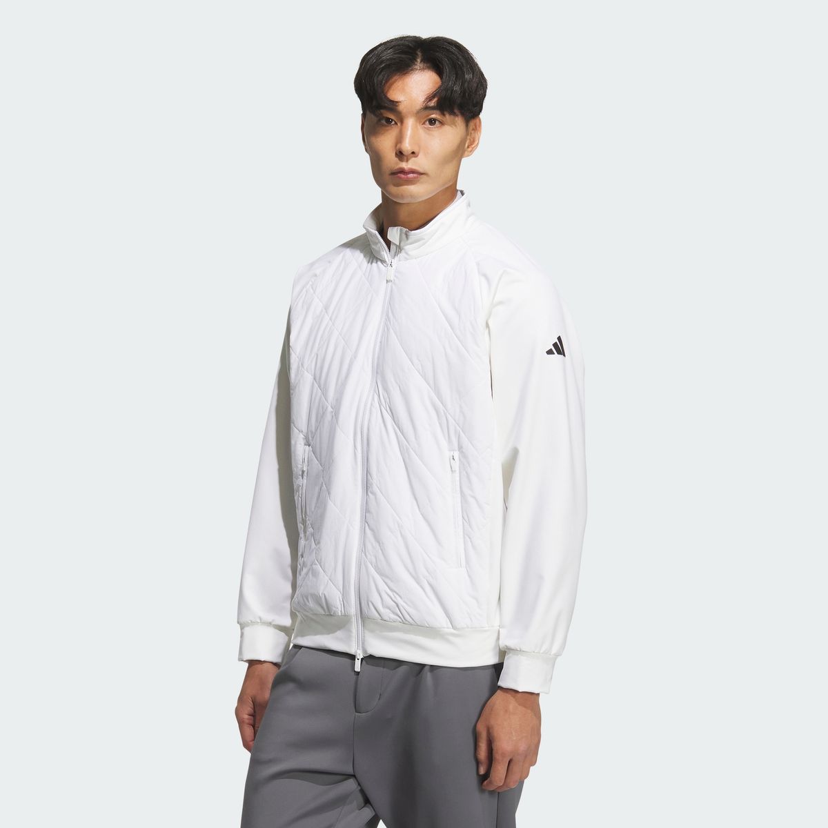 아디다스 골프(ADIDAS GOLF) 남성용 콜드레디 하이브리드 패디드 재킷 JL7952