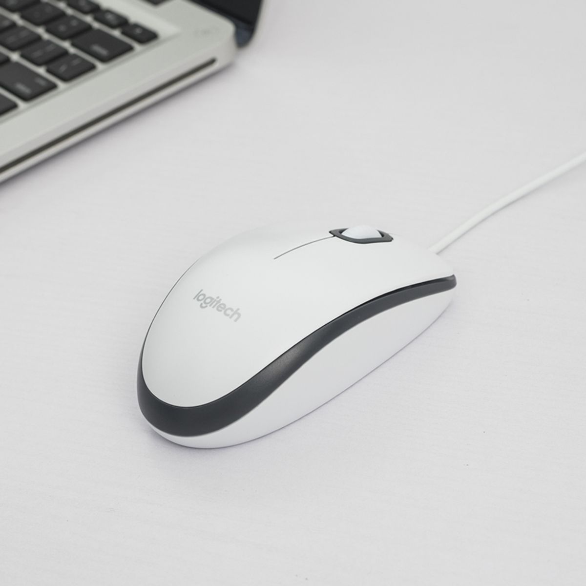 로지텍(LOGITECH) 로지텍코리아 공식 M100R 유선마우스 화이트