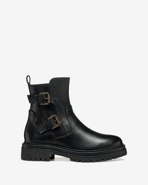 이리데아 여성 부츠-블랙