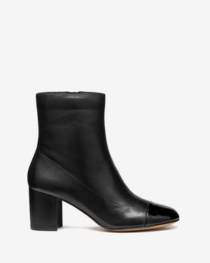 버닐리사 여성 앵클부츠-블랙