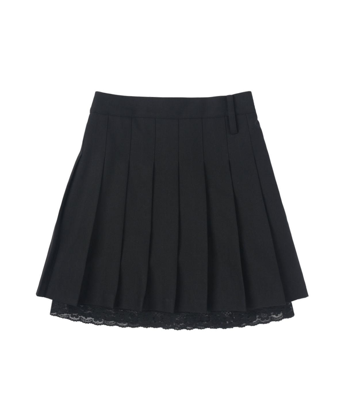 써넥트(SUNNECT) STAGE Pleats Skirt - Black