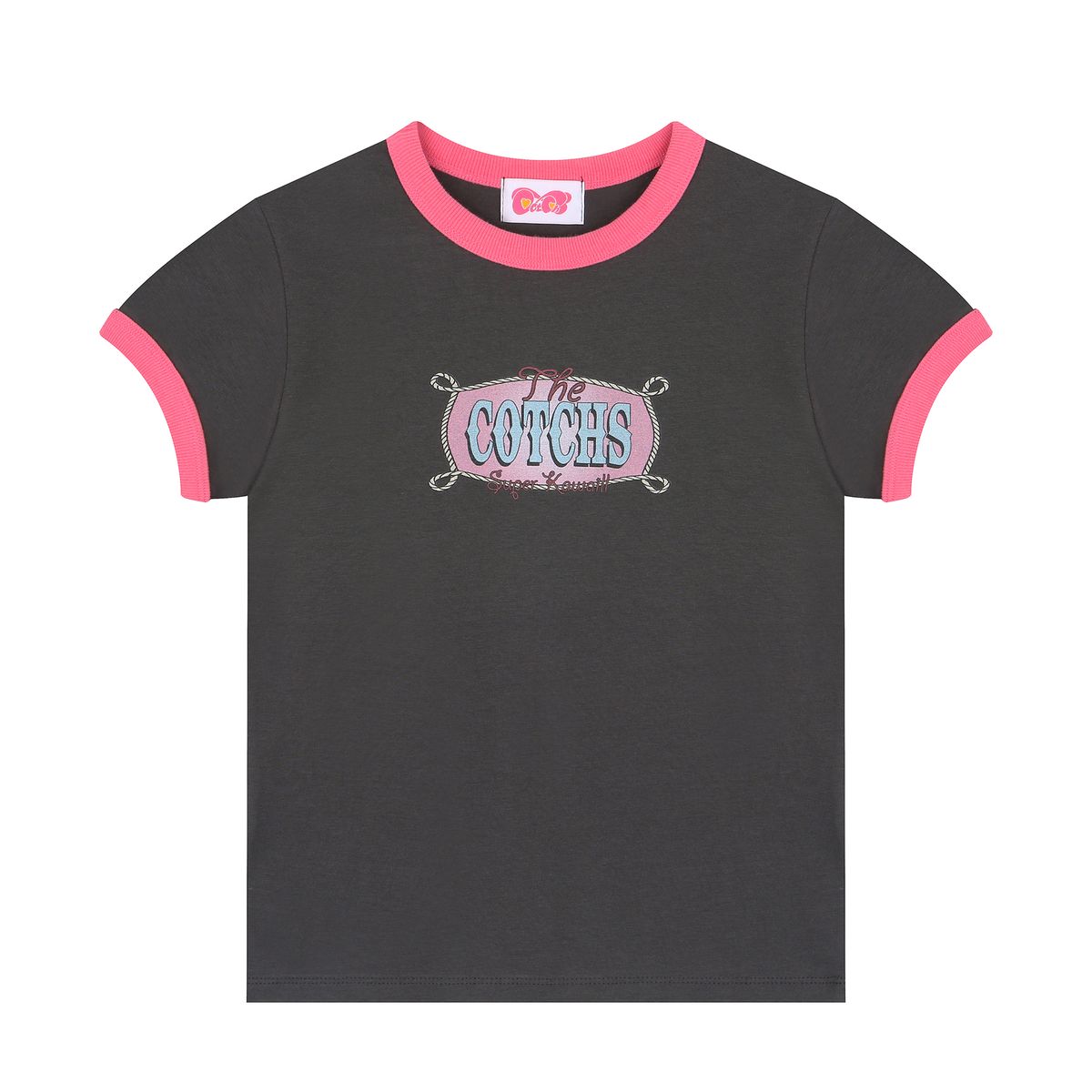카치스(COTCHS) COTCHS ROPE LOGO RINGER TOP (GIRLS)
