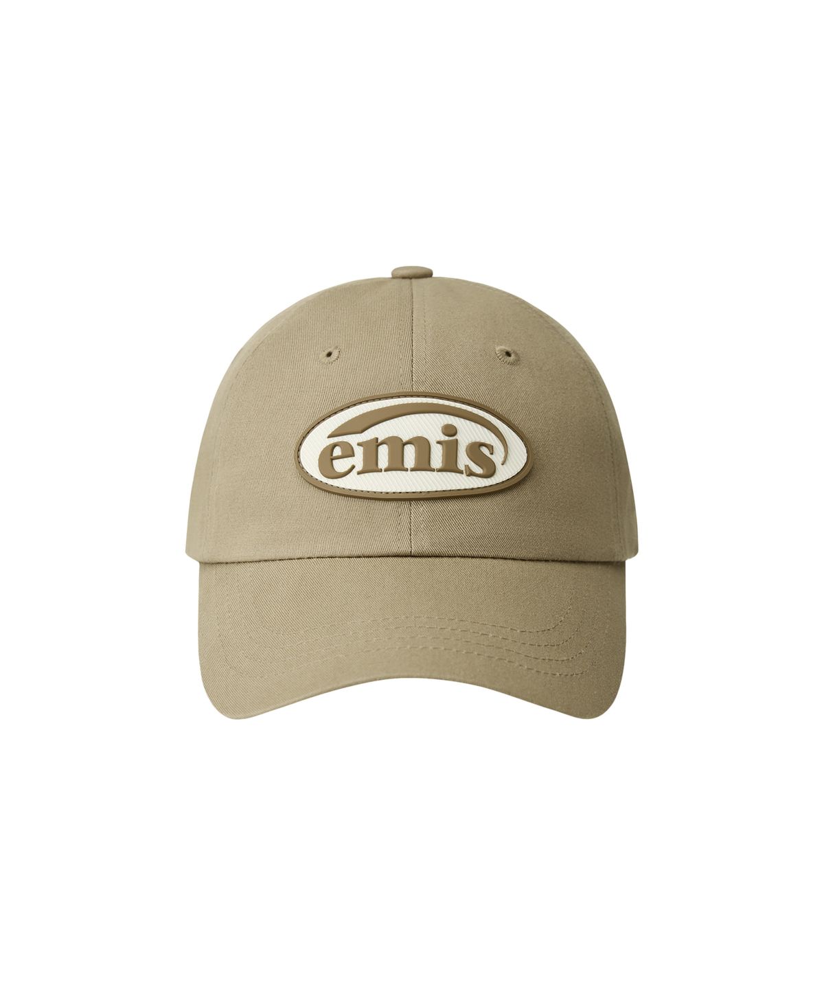 이미스(EMIS) RUBBER PATCH BALL CAP-BEIGE