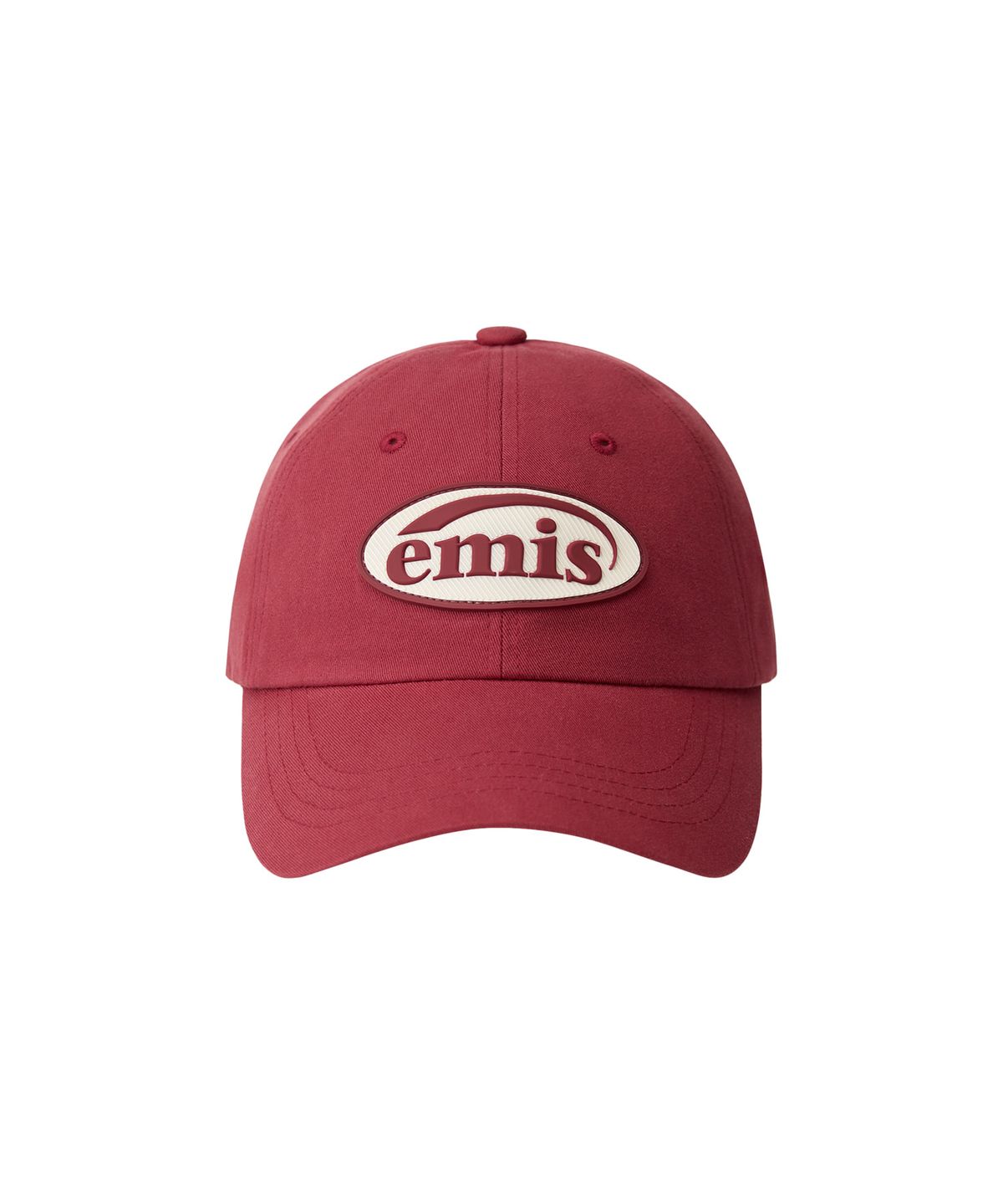 이미스(EMIS) RUBBER PATCH BALL CAP-RED