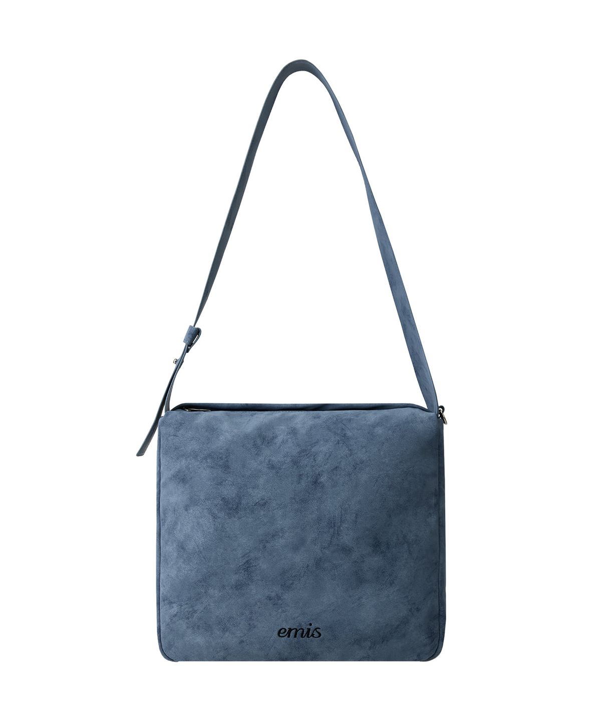 이미스(EMIS) WIDE STRAP SHOULDER BAG-BLUE