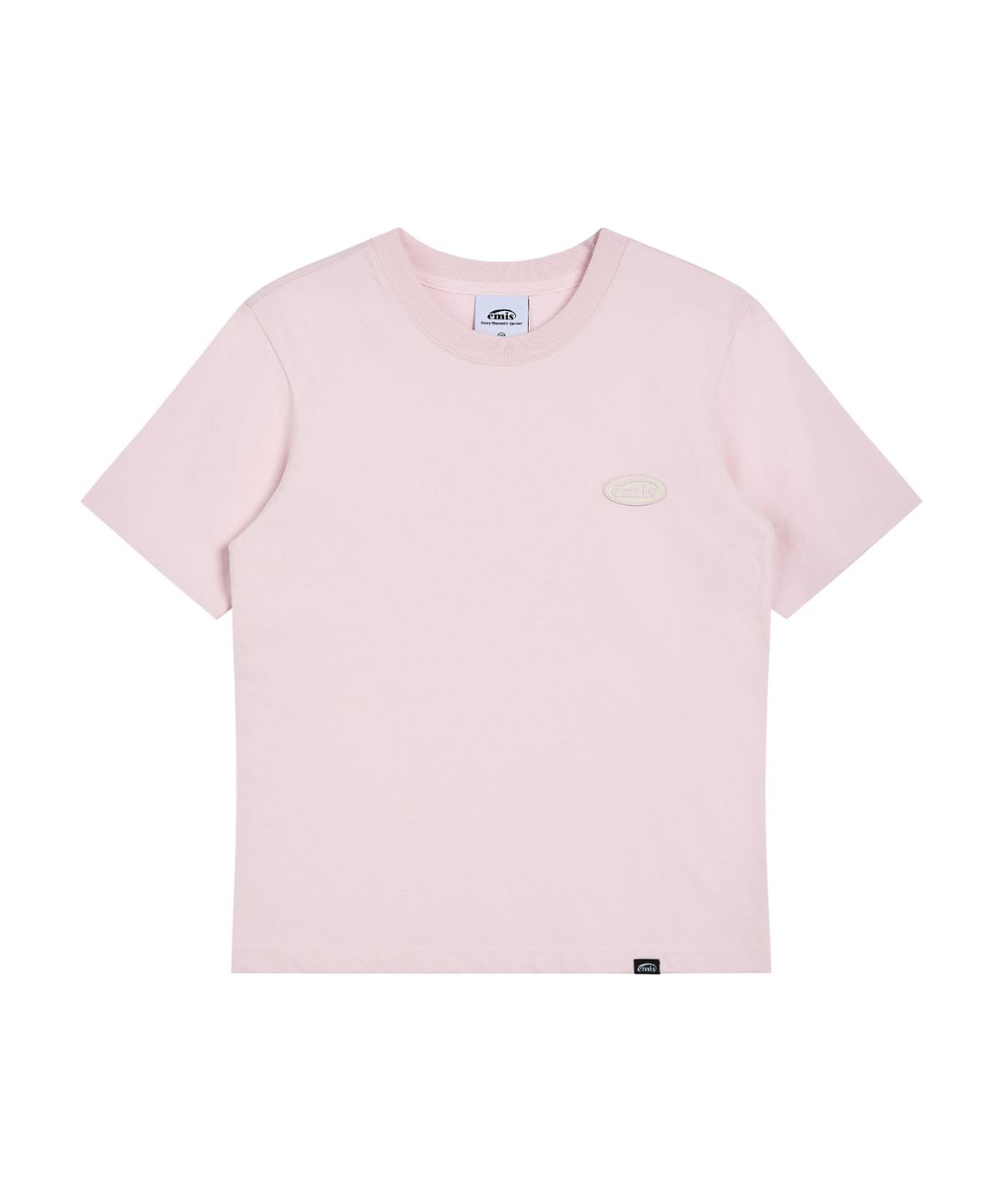 이미스(EMIS) (W) RUBBER PATCH T-SHIRT-PINK