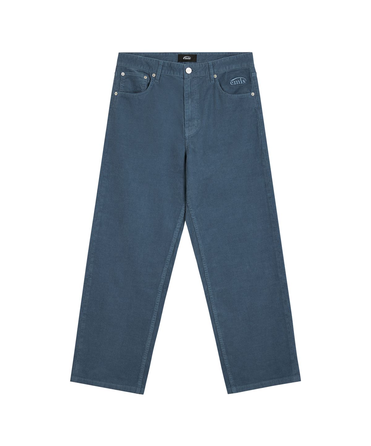 이미스(EMIS) CORDUROY PANTS-BLUE