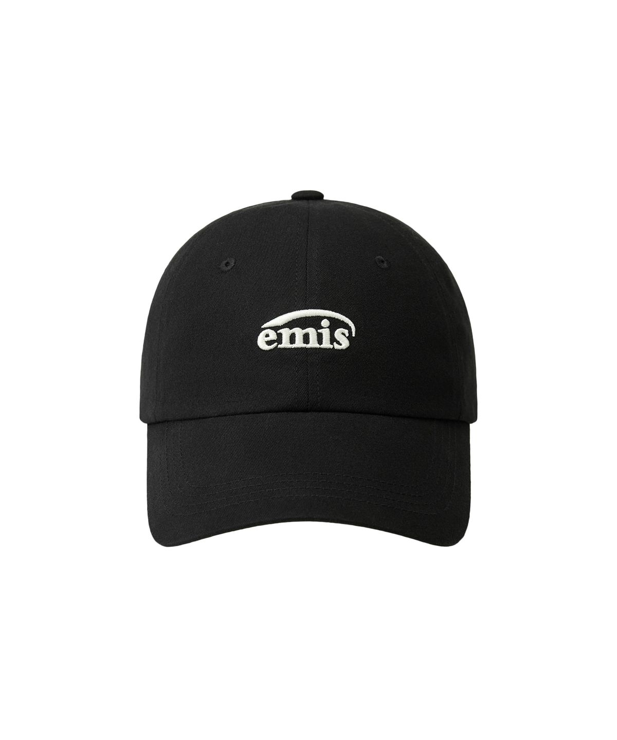 이미스(EMIS) SMALL LOGO BALL CAP-BLACK