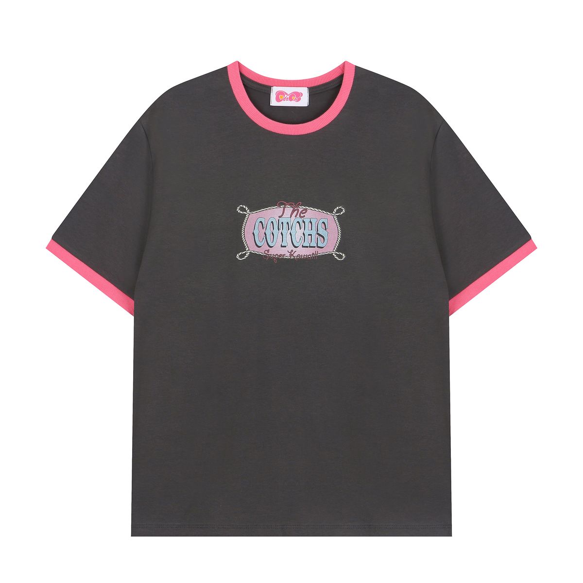 카치스(COTCHS) COTCHS ROPE LOGO RINGER TOP (UNISEX)