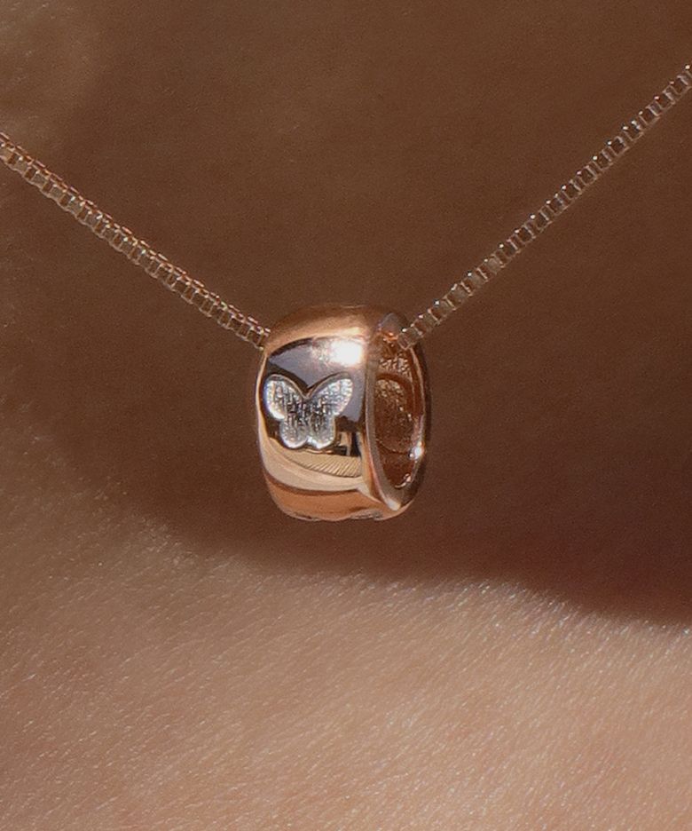 [14K gold] 이브 나비 참 펜던트
