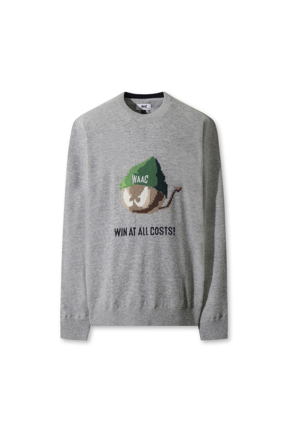 왁(WAAC) Men Beanie WAACKY Sweater WMWAW25802GYM