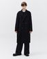 타임리스 더블 브레스티드 코트 블랙 ZH6CT605BK