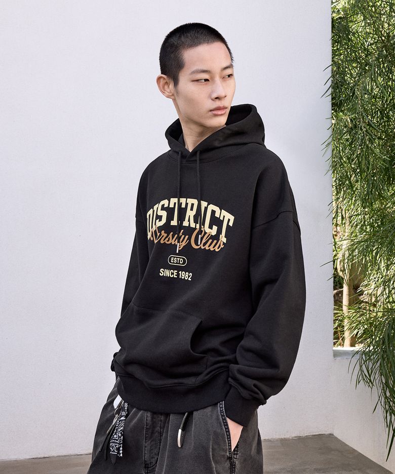 데일리 코어 오버핏 후드티셔츠 MHT126-Z / 4color