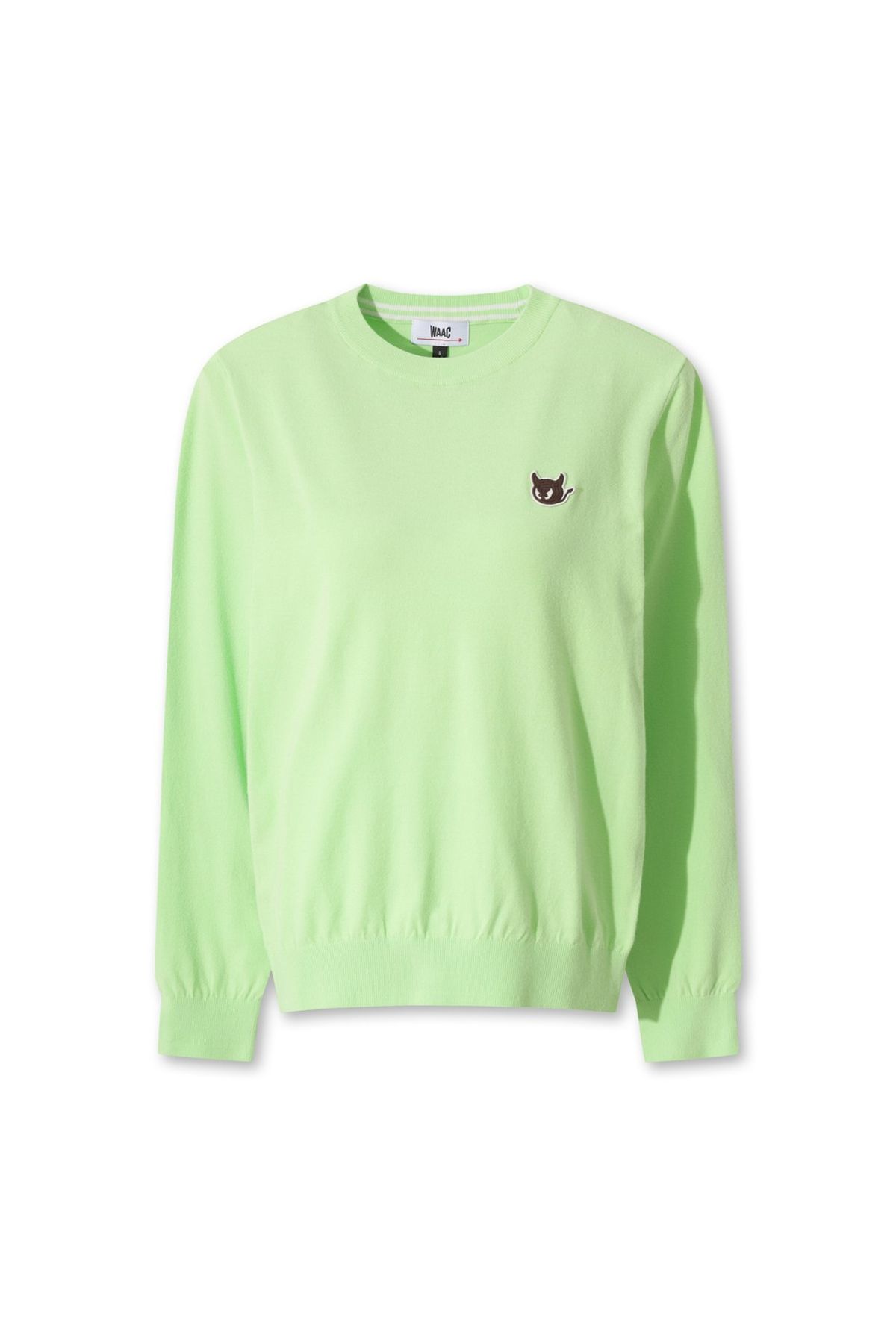 왁(WAAC) Women WAACKY Intarsia Sweater WWWAA25607GRL