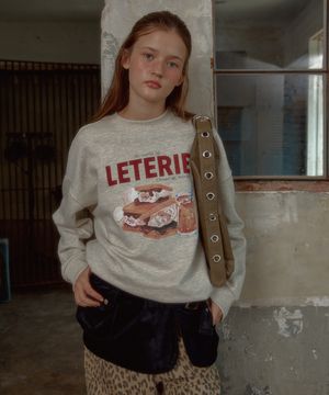 MARSHMALLOW WAFFLE SWEATSHIRT_OATMEAL