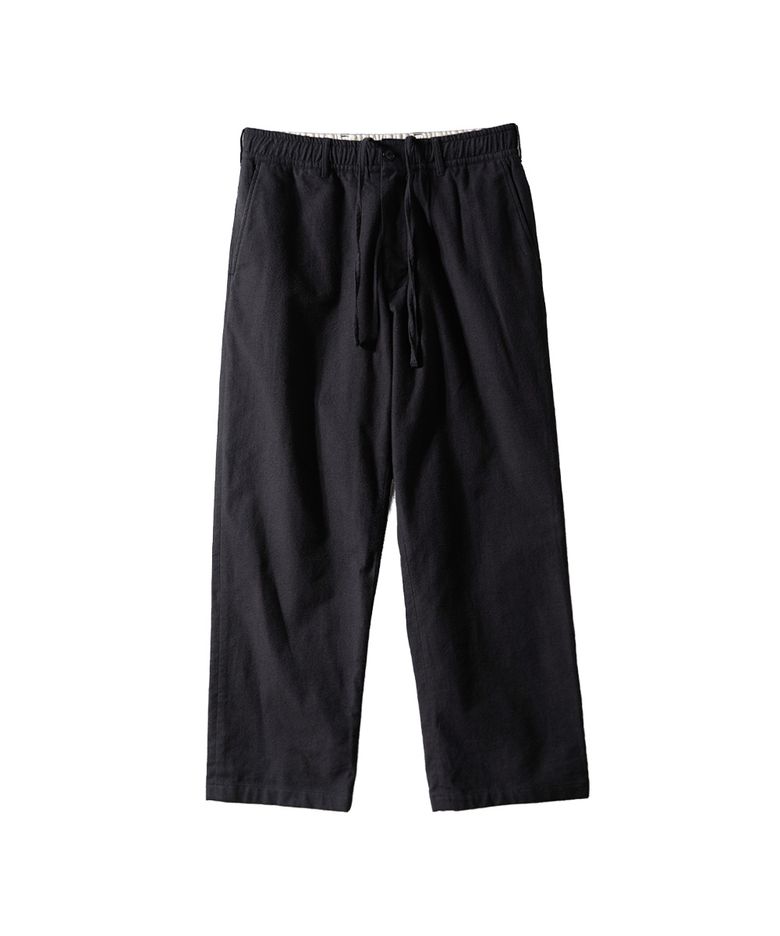 Cove Brushed Loose Pants Black