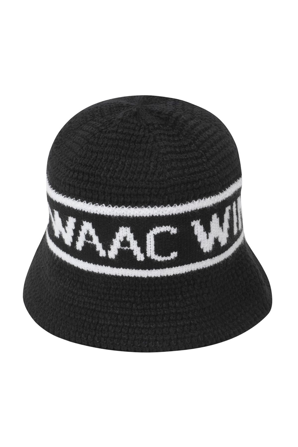 왁(WAAC) Women Logo Knit Hat WGRCX25613BKX