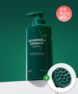 [두피브러쉬 증정] 부활초 엑소좀 샴푸 500ml / 2주 만에 채우는 풍성함 탈모 증상 완화