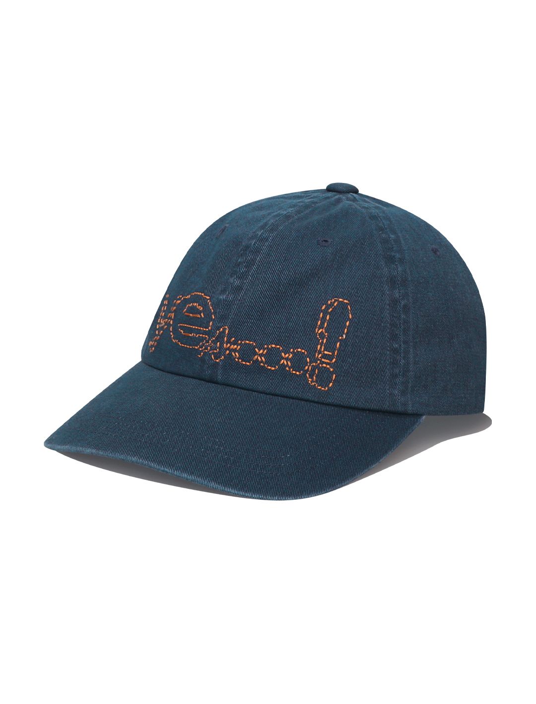 MUSINSA公式 | YESEYESEE Y.E.S Dotted Logo Cap Navy
