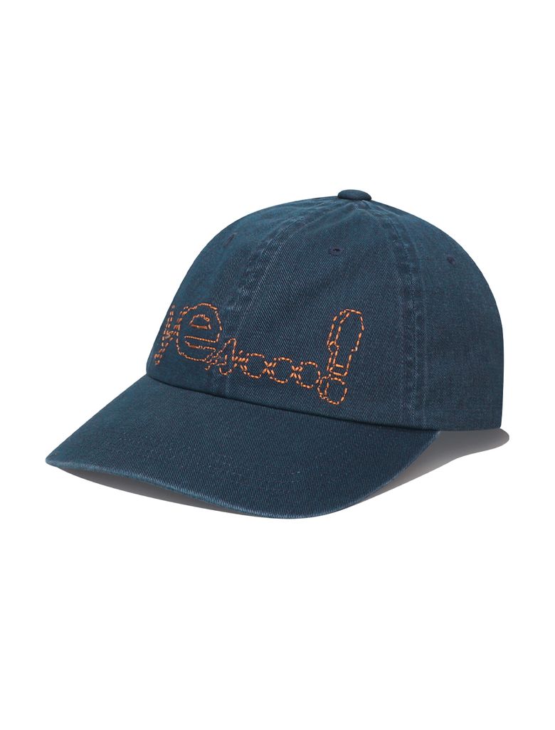Y.E.S Dotted Logo Cap Navy