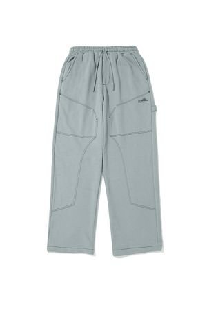 배색스티치장식벌룬와이드트레이닝 그레이 ANZ3RL06AGE