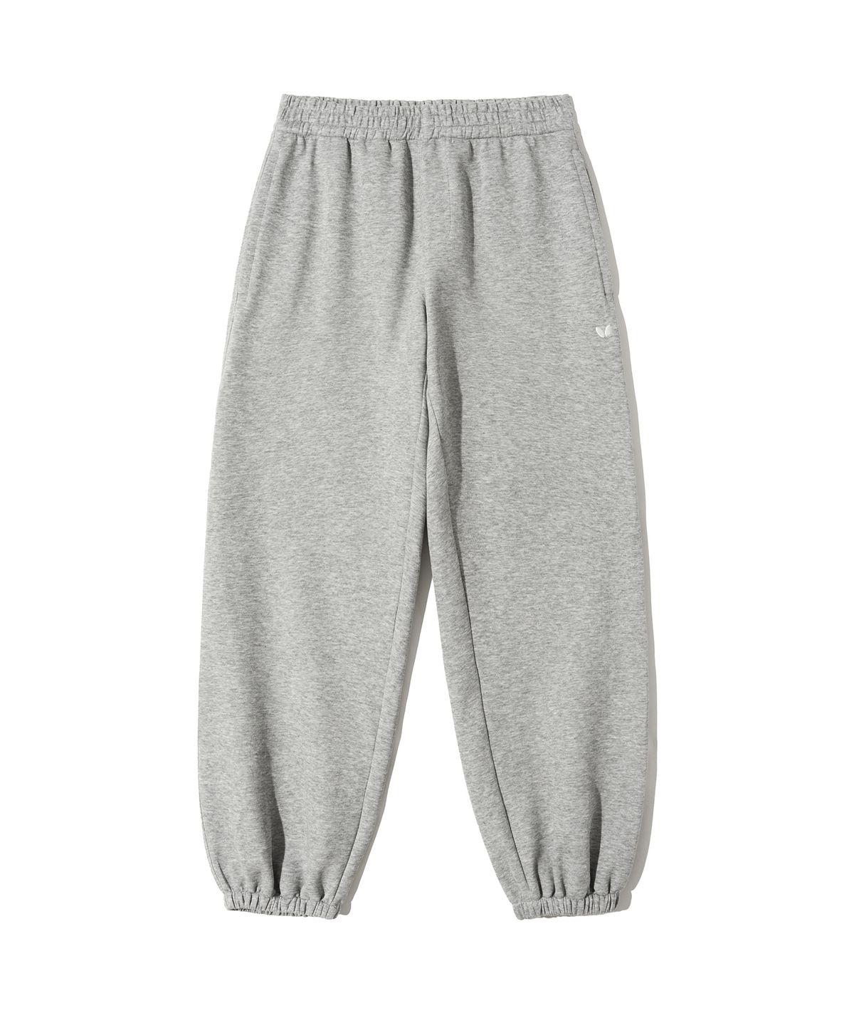 버터플라이 스포츠웨어(BUTTERFLY SPORTSWEAR) 오리지널 로고 조거팬츠 그레이