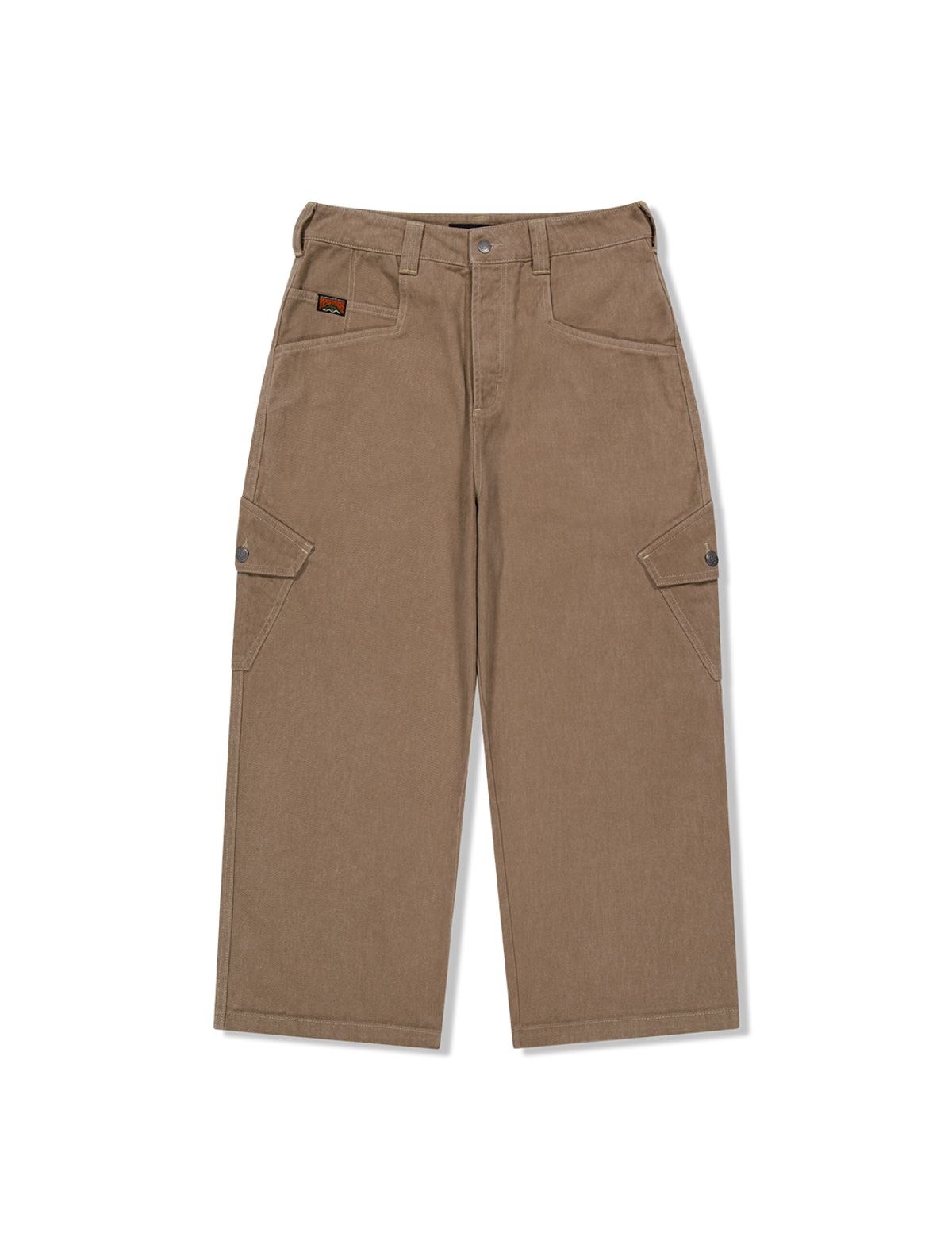 예스아이씨(YESEYESEE) Y.E.S Heavy Work Pants Brown