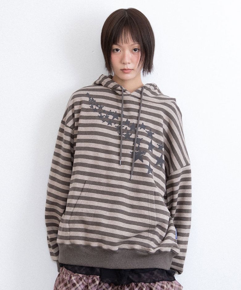 SHOOTING STAR ST HOODIE_BEIGE(IK2FFMM409A)