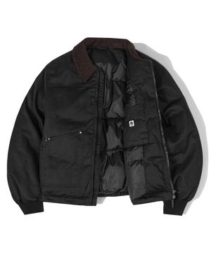 Cotton Twill Carpenter Pocket Work Padding [BLACK]_SEJP012BLACK