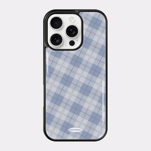 (+맥세이프) 무드체크 에폭시범퍼 케이스 (5colors) - 아이폰/갤럭시