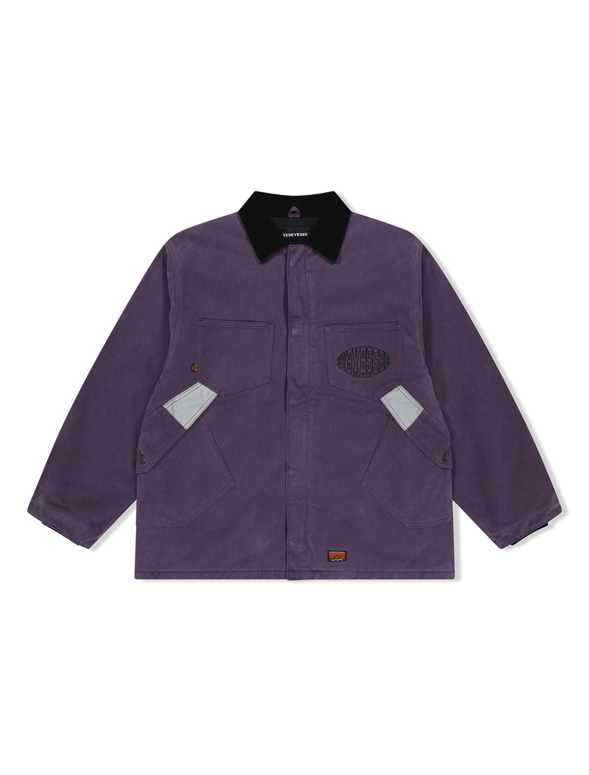 예스아이씨(YESEYESEE) Y.E.S Heavy Work Jacket Purple