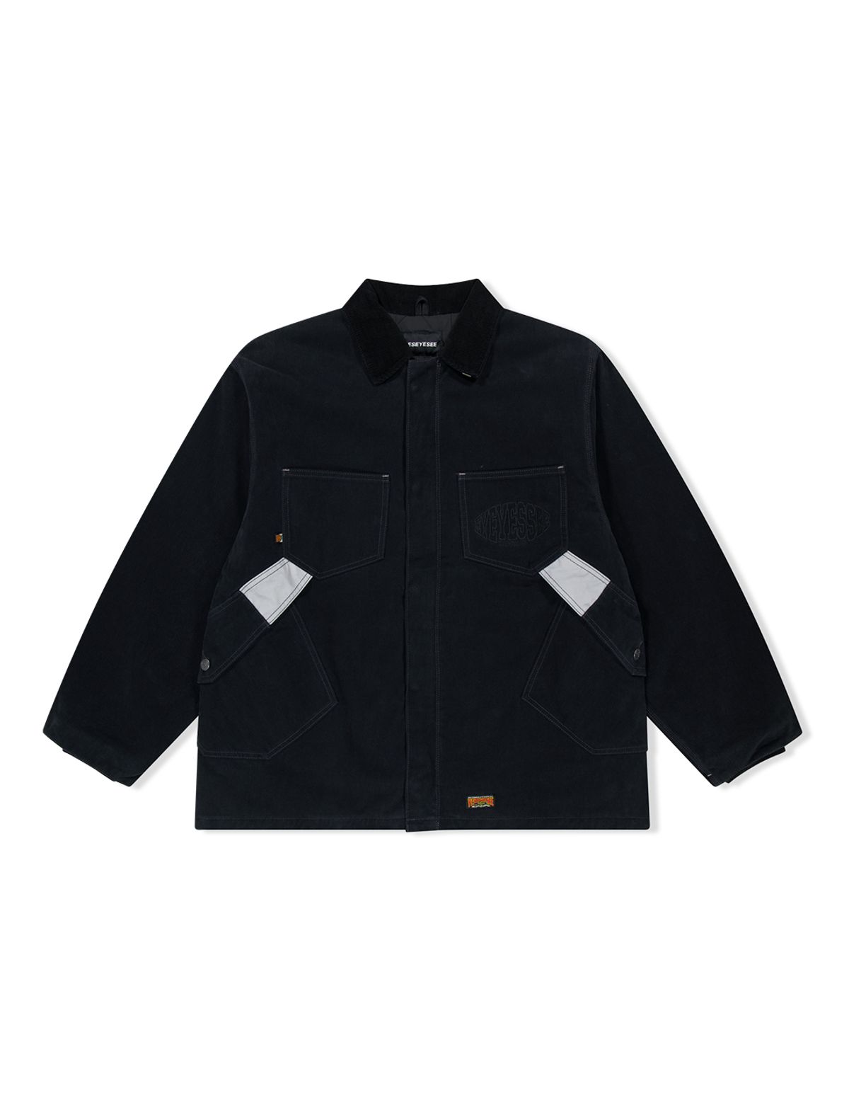 예스아이씨(YESEYESEE) Y.E.S Heavy Work Jacket Black